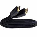 Cabo HDMI FLAT 1.4 FULL HD 1080 3M com Malha - Lelong Cabo HDMI FLAT 1.4 FULL HD 1080 3M com Malha - Lelong