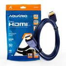 Cabo Hdmi Gold 2.0 2m 4k 3d Preto Aquario