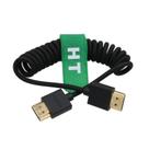 Cabo HDMI HangTon 8K 30fps 4K 60p 120p 2.1 tipo A trançado em espiral
