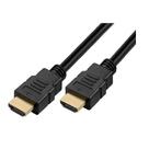 Cabo HDMI High Speed V.2.0 3D 4K Ultra HD 6mm Preto - 1.8 Mts
