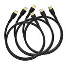 Cabo HDMI Jorenca 8K/4K 1,8 m, pacote com 3 unidades HDMI 2.0 de alta velocidade