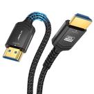Cabo HDMI JSAUX Fibra Óptica 100 pés, 8K, 48 Gbps, Velocidade Ultra Alta