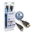 Cabo HDMI M x Mini HDMI M 1,8m - Elgin