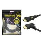 Cabo HDMI Macho x Macho 2.0 4K 90 Graus Gamer 3,0 Metros Cabo HDMI Macho x Macho 2.0 4K 90 Graus Gamer 3,0 Metros