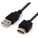 Cabo Hdmi Macho X Usb Macho - IT-BLUE