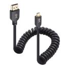 Cabo HDMI Matters 8K Micro HDMI enrolado 30-90 cm 48 Gbps Cabo HDMI Matters 8K Micro HDMI enrolado 30-90 cm 48 Gbps