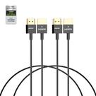 Cabo HDMI RUIPRO 8K Ultra Thin HDMI 2.1 0,5 m, pacote com 2