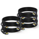 Cabo HDMI RyzzRooa 3m 8K 48Gbps, pacote com 5 unidades HDR10 eARC