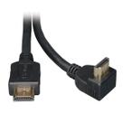 Cabo HDMI Tripp Lite de alta velocidade 4K x 2K com 1 ângulo reto de 6 pés