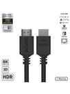 Cabo Hdmi Ultra 2.1 28awg Puro Cobre 8k 1080/ 144hz 2 Metros - Phm8k-2 Cabo Hdmi Ultra 2.1 28awg Puro Cobre 8k 1080/ 144hz 2 Metros - Phm8k-2