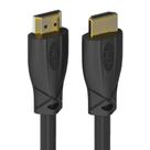Cabo HDMI v2.0, 4K Ultra HD, ARC e Ethernet com 1,5 metros, Alta Performance, Conectores Banhados a Ouro 24k, Preto, HD15, ELG