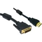 Cabo HDMI x DVI-I Com Filtro 2m CBHD0002 Preto Storm Cabo HDMI x DVI-I Com Filtro 2m CBHD0002 Preto Storm