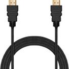 Cabo Hdmi X Hdmi Áudio E Vídeo 1,8 Metros Malha Cabo Hdmi X Hdmi Áudio E Vídeo 1,8 Metros Malha