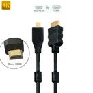 Cabo Hdmi X Micro-Hdmi 2.0 4K Ultra Hdr Filtro Anti Ruído