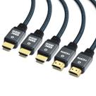 Cabo HDMI Yauhody 8K de 3 pés (pacote com 5) HDMI 2.1 de alta velocidade de 48 Gbps