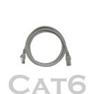 Cabo Hi-Top Patch Cord Flex C/Boot 4P Rj45/Rj45 Cat6 1.5 M Cinza Hi-Top