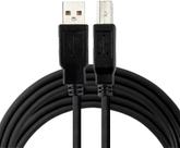 Cabo HLD USB 2.0 para USB-B com Filtro (5 Metros) - Preto