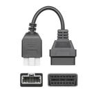 Cabo Honda 5 pinos Obd1 Adaptador Obd2 16 Pinos Carro Antigo Honda Automotiva Cabo Honda 5 pinos Obd1 Adaptador Obd2 16 Pinos Carro Antigo Honda Automotiva