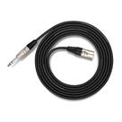Cabo Hosa HXS-010 Pro de interconexão balanceada XLR3F para 1/4 TRS