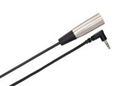 Cabo Hosa XVM-115 4,5 m em ângulo reto 3,5 mm TRS para XLR macho
