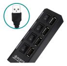 Cabo Hub Usb Extensor 2.0 4 Portas High Speed Pendrive Mouse