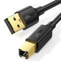 Cabo Impressora Usb 2.0 A M / B M Ugreen 2mts Cabo Impressora Usb 2.0 A M / B M Ugreen 2mts