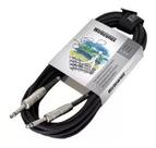 Cabo Instrumento Emborrachado P10 10m Wireconex Guiem-10 Cabo Instrumento Emborrachado P10 10m Wireconex Guiem-10