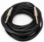 Cabo Instrumento Musical E Microfone P10 X P10 Metal 10m Cabo Instrumento Musical E Microfone P10 X P10 Metal 10m