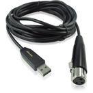 Cabo Interface MIC 2 USB Behringer Conversor de XLR para USB