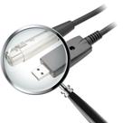 Cabo Interfdace Usb A Macho X Cannon Femea 3p Tebera 3Metros