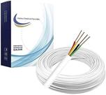 CABO INTERFONE 40m BRANCO ALARME 4 VIAS CABO INTERFONE 40m BRANCO ALARME 4 VIAS