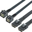 Cabo interno ipolex Mini SAS HD SFF-8643 para SFF-8087 de 0,5 m