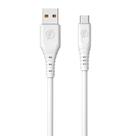 Cabo iwill usb-c para usb-c branco
