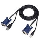 Cabo KVM USB VGA 1.5 Metro Para Chaveador KVM Comtac 9377