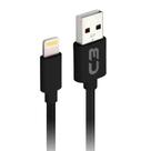 Cabo Lightning para USB - 2 Metros - Preto - C3Tech CB-L21BK C3PLUS - C3 Tech
