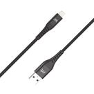Cabo Lightning para USB-A Preto, 1,5 metros, Mistertech