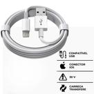 Cabo Lightning Premium - Carregue seu iPad, iPhone e iPod com Agilidade