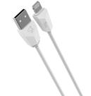 Cabo Lightning, Sincronização e Recarga 12W 2.4A, Ultra Flexível, 1 metro, Branco, S810, ELG Cabo Lightning, Sincronização e Recarga 12W 2.4A, Ultra Flexível, 1 metro, Branco, S810, ELG