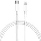 Cabo Lightning Xiaomi BHR4421GL branco, plugue macho de 1 m
