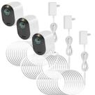 Cabo Magnético Uogw 25ft para Câmeras Arlo