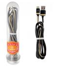 Cabo Malha Micro USB V8 1m 3,1A Turbo