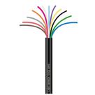 Cabo Manga 12x22 AWG - sem Blindagem Preto - 10 Metros