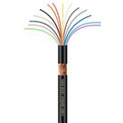 Cabo Manga 14x26 AWG - com Blindagem Preto - 3 Metros