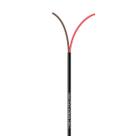 Cabo Manga 2X22 AWG - sem blindagem Preto - 4 Metros