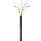 Cabo Manga 5x26 AWG - sem Blindagem Preto - 3 Metros