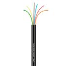 Cabo Manga 6X26 AWG - sem Blindagem Preto - 20 Metros