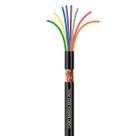 Cabo Manga 8X22 AWG - com Blindagem Preto - 5 Metros