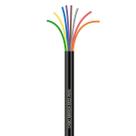 Cabo Manga 8X22 AWG - sem Blindagem Preto - 40 Metros Cabo Manga 8X22 AWG - sem Blindagem Preto - 40 Metros