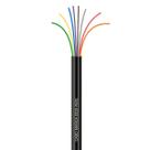 Cabo Manga 8x26 AWG - sem Blindagem Preto - 40 Metros