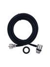 Cabo Medio Aquario M-802K 5,5m e Conector UHF RG-058